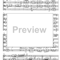 Pavana e Minuetto - Full Score