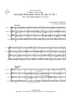 Chorales I, II & III from  Aus tiefer Noth schrei 'ich zu dir, Op. 23, No. 1 - Score