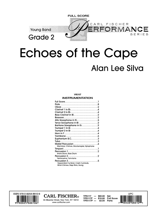 Echoes of the Cape - Score