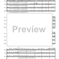 Hornpipe from "Water Music Suite No. 2" - Score