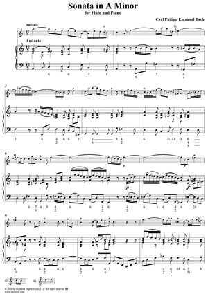 Sonata in A Minor - Piano