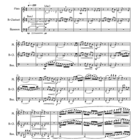 Three for Three - Score