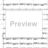 Aria: La calunnia, No. 8 from "Il Barbiere di Siviglia" - Full Score