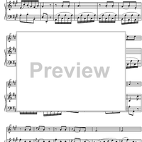 Sonata No. 7 A Major KV12 - Score