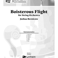 Boisterous Flight - Score