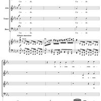 Credo in unam sanctam - No. 14 from Mass no. 18 in C minor ("Great")   - K427 (K417a)