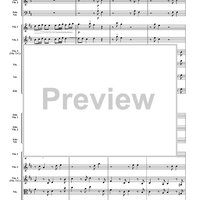 Adagio and Canzona from Ode for Saint Cecilia’s Day - Score