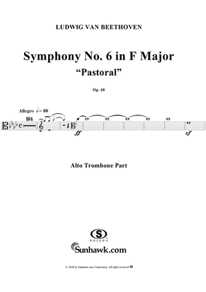 Symphony No. 6 in F Major, "Pastoral" - Alto Trombone