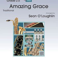 Amazing Grace - Part 5 Bass Clarinet in Bb