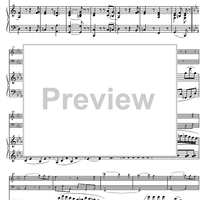 Piano Trio No. 5 C Major KV548 - Score