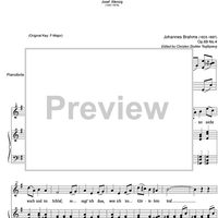 Des Liebsten Schwur Op.69 No. 4