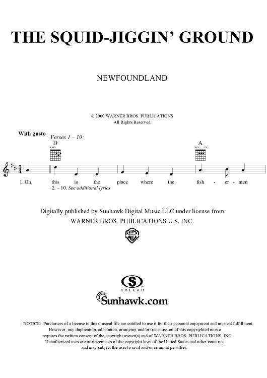 The Squid-Jiggin' Ground