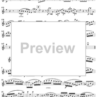 Duet No. 1 from Six Easy Duets, Op. 137 - Flute 2