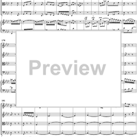 Clavier Concerto No. 5 in F Minor, Movement 3 - Score