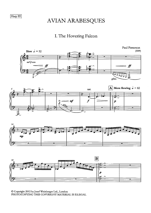 Avian Arabesques - Harp 3