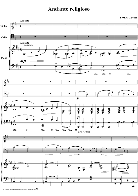 Andante religioso