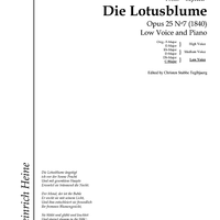 Die Lotusblume Op.25 No. 7