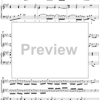 Introduzzione à Tre - Harpsichord Score