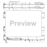 Was mit den Tränen geschieht - Piano Score