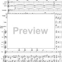 La Finta Giardiniera, Act 2, No. 13 "Um deine Straf zu fühlen" (Aria) - Full Score