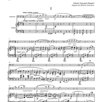Sonata for Euphonium and Piano, Op. 104 - Piano Score