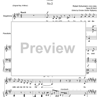 Lieder No. 2 aus dem Schenkenbuch im Divan Op.25 No. 6