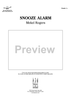 Snooze Alarm - Score