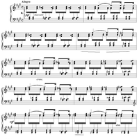 Tu es petra et portæ inferi non prævalebunt adversus te, No. 10 from "Esquisses Byzantines"