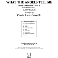 What the Angels Tell Me - Score
