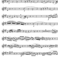 Quintet A Major KV581 - Violin 1