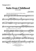 Suite from Childhood - Trumpet 1
