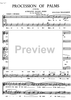 Procession of Palms - Score
