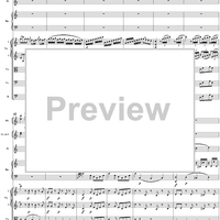 Flute & Harp Concerto in C Major, Movement 1 K297c (K299) - Full Score