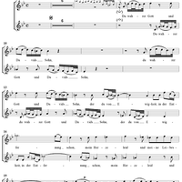 "Du wahrer Gott und Davids Sohn", Duet, No. 1 from Cantata No. 23: "Du wahrer Gott und Davids Sohn" - Soprano and Alto