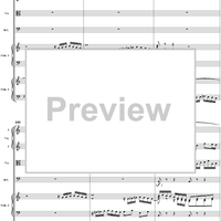Double Clavier Concerto No. 2 in C Major, Movement 3   (BWV 1061) - Score