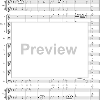 Fecit potentiam (Chorus), No. 7 from "Magnificat in D Major" - Full Score