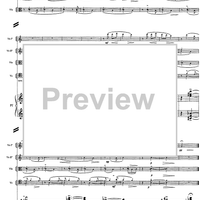 Concertino à cinq - Score