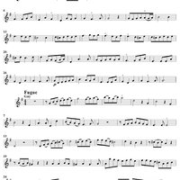 Trio Sonata in G Major, Op. 3, No. 6 - Flute/Oboe/Violin 2