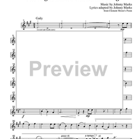 Music for Four, Collection No. 1 - Popular Christmas Favorites - Part 1 Clarinet in Bb