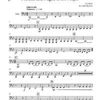 Prelude and Fugue in B-flat Major - Tuba