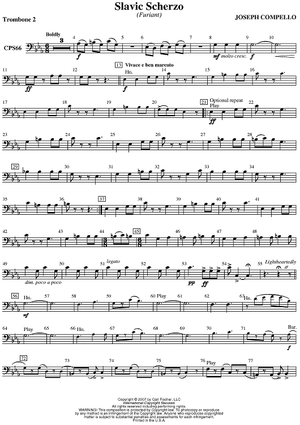 Slavic Scherzo - Trombone 2