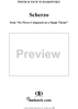 Six Pieces on a Single Theme. No. 6. Scherzo in A-flat major (As-dur)