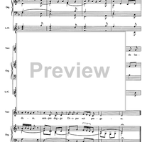 Magdalena, degna da laudare - Score