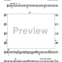 An English Christmas Country Dance - Euphonium 2 BC/TC