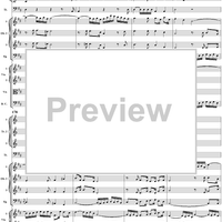 Orchestral Suite No. 4 in D Major - Score