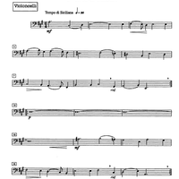 Verre a Tindari Op.92 - Cello