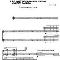 Tre notturni resiani [set of parts] - Violin 2
