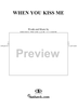 When You Kiss Me