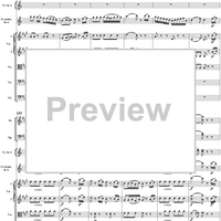 Clarinet Concerto in A Major, K622 - Movement 3 - Full Score
