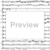 Brandenburg Concerto No. 2: (Allegro) - Score